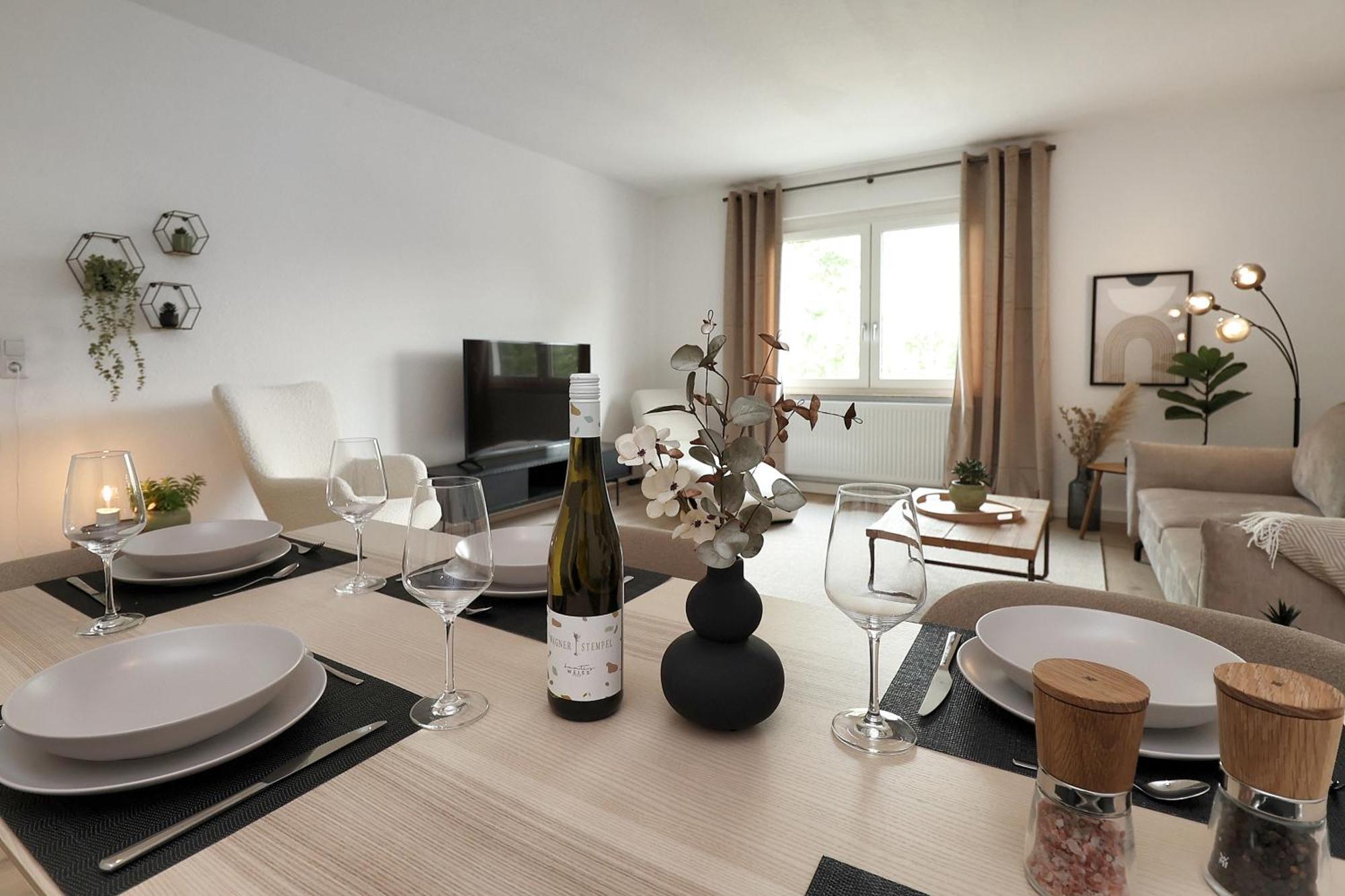 דירות בינגן אם ריין Design Am Rhein - Traumlage Rheinufer I Kueche I Oeffentl Parkplaetze מראה חיצוני תמונה