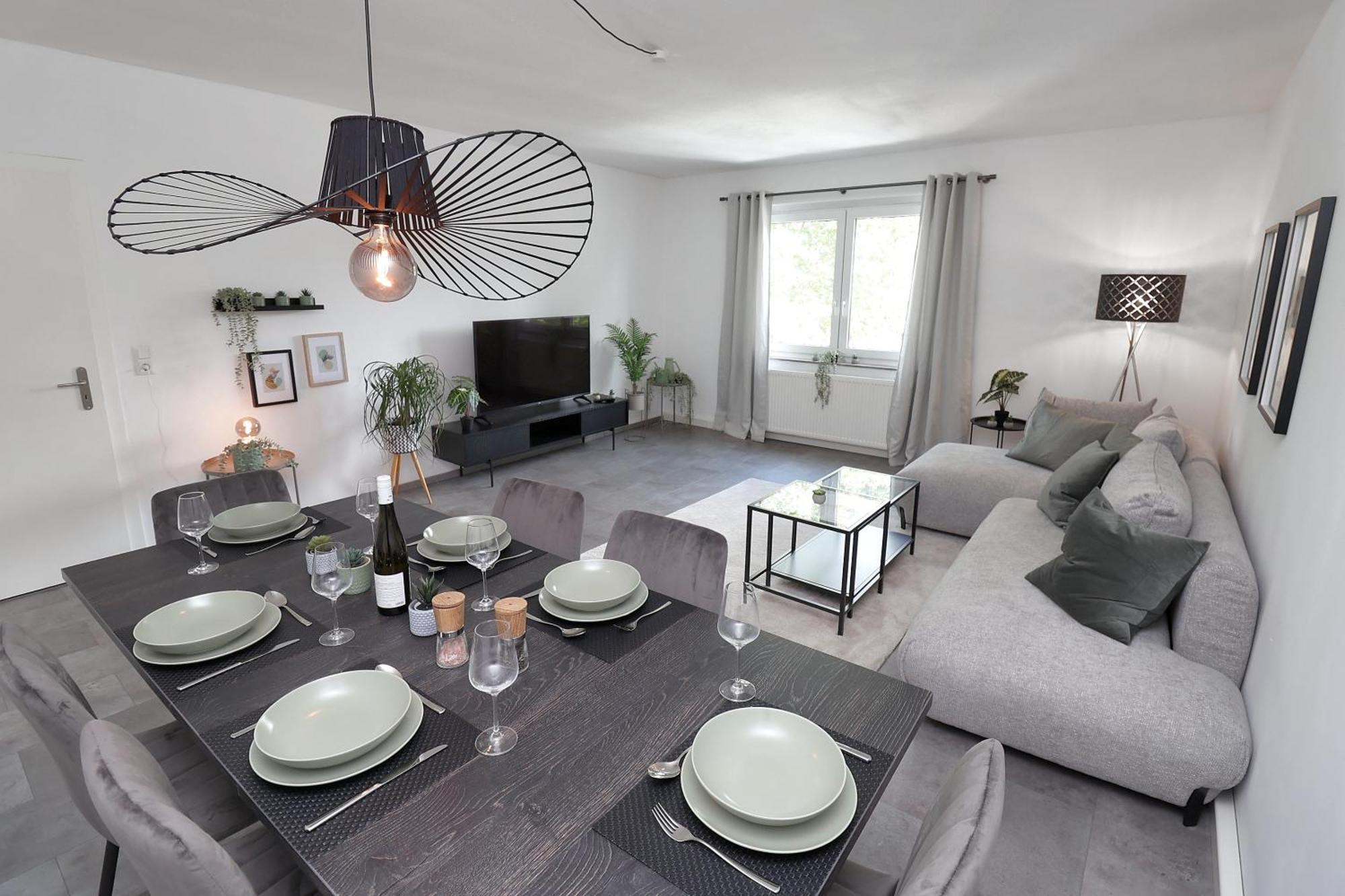 דירות בינגן אם ריין Design Am Rhein - Traumlage Rheinufer I Kueche I Oeffentl Parkplaetze מראה חיצוני תמונה